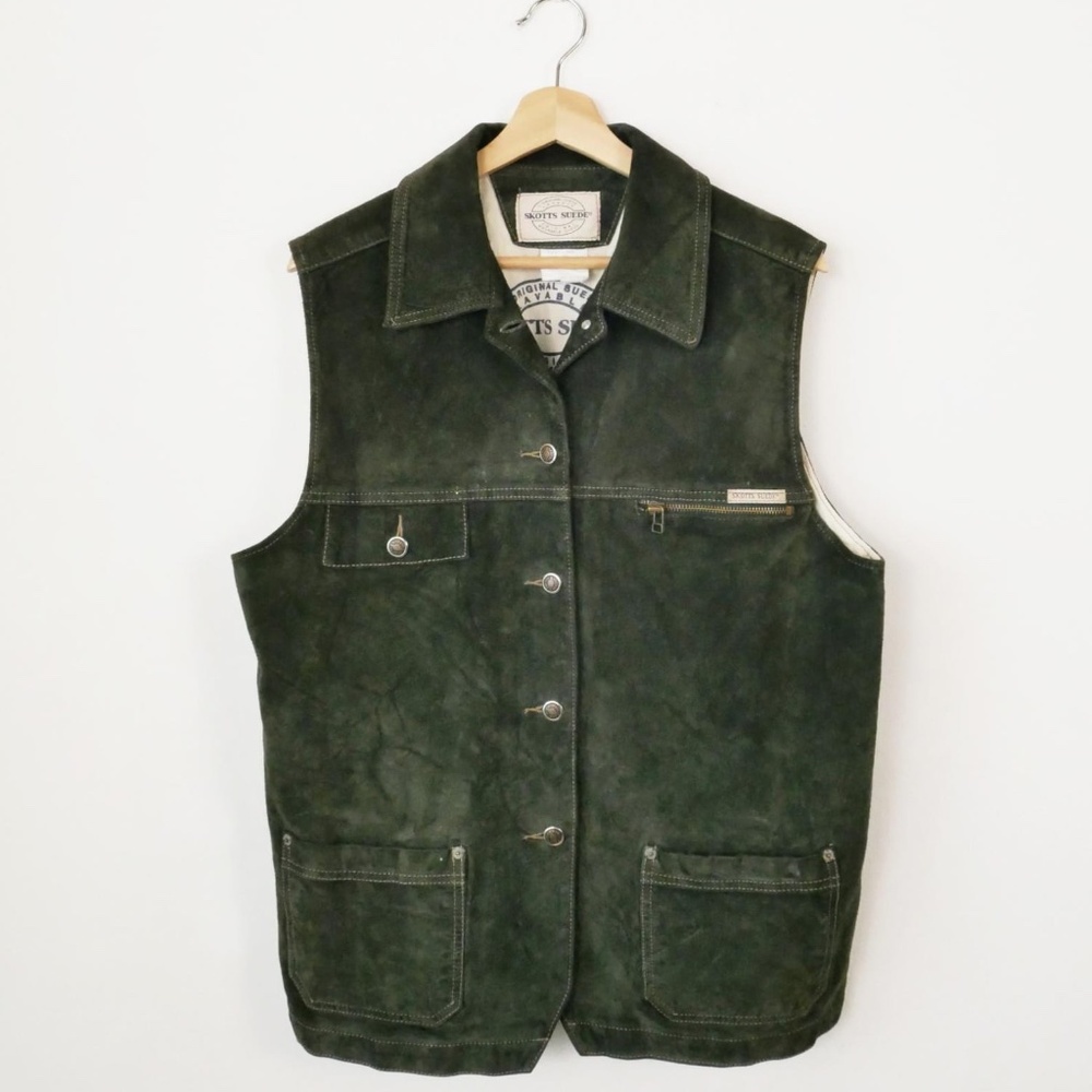 Suede Leather Vest
